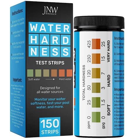 Water Hardness Test Strips 